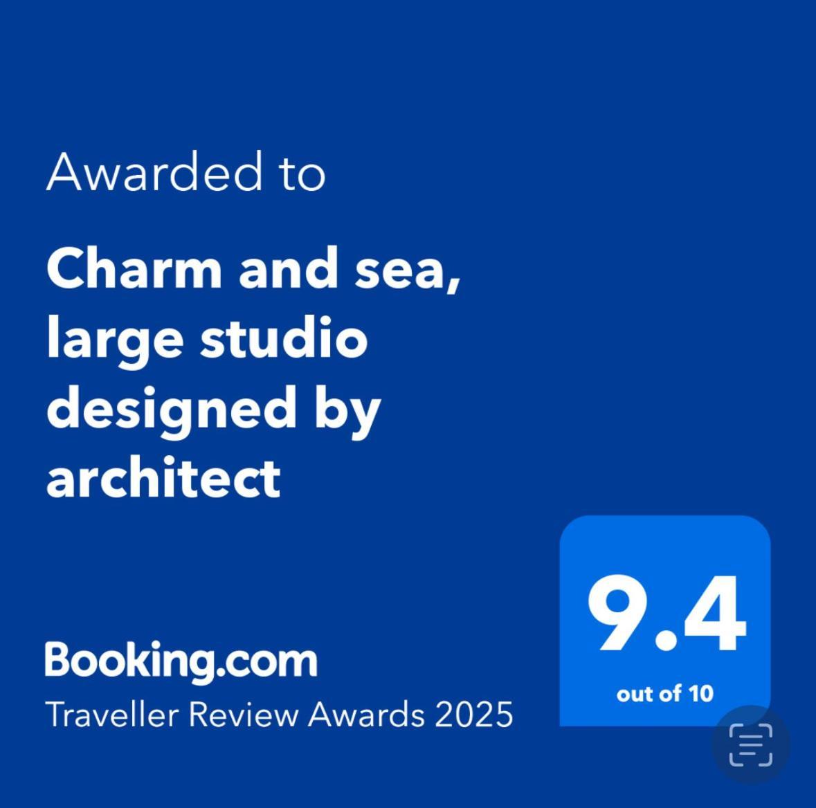 Charm And Sea, Large Studio Designed By Architect Cul de Sac Esterno foto